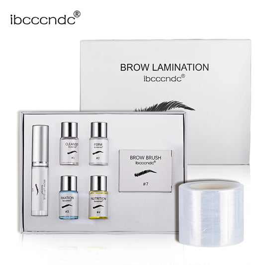 Brow Lamination Kit Semi-Permanent Brow Lift Extension Kit Brow Lash Lift Brow Lamination Eyelash Lifting Perming Lashes Makeup